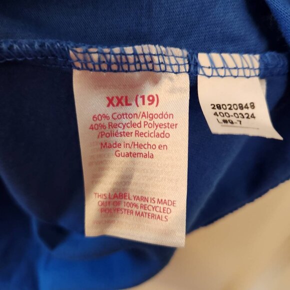 No Boundaries Scoop Neck Tee XXL (19) Primary Blue - Picture 6 of 7